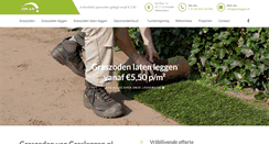 Desktop Screenshot of grasleggen.nl